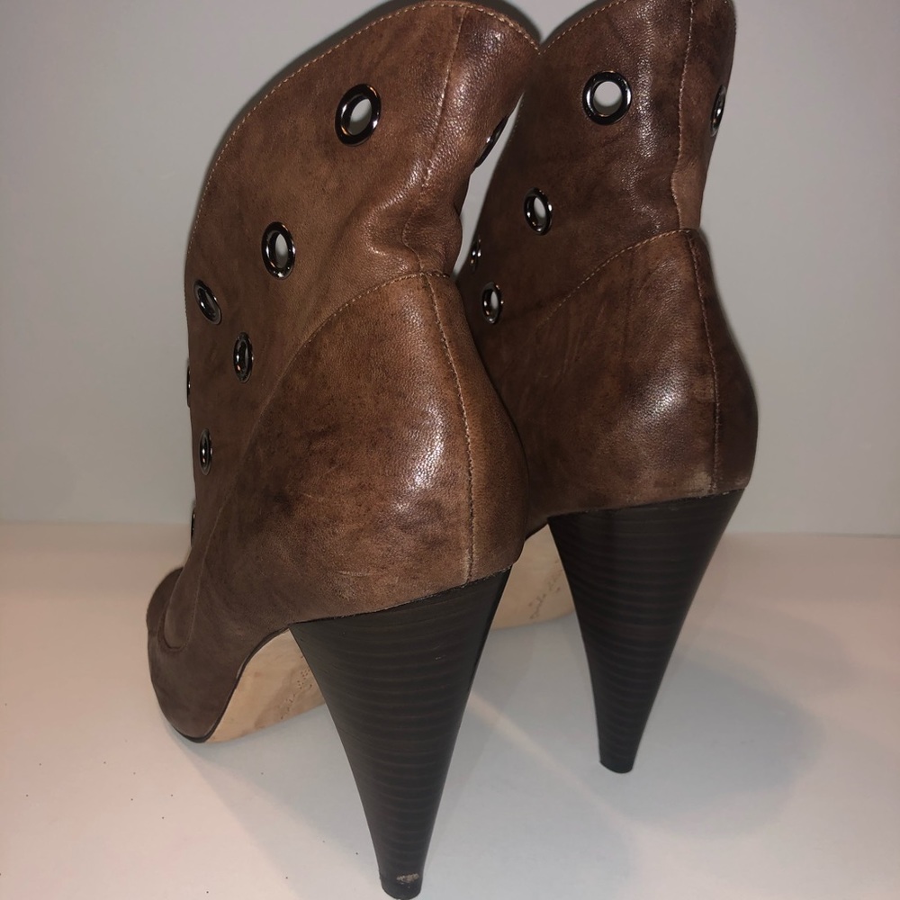 Report Signature Open Toe Ankle Booties - image 5